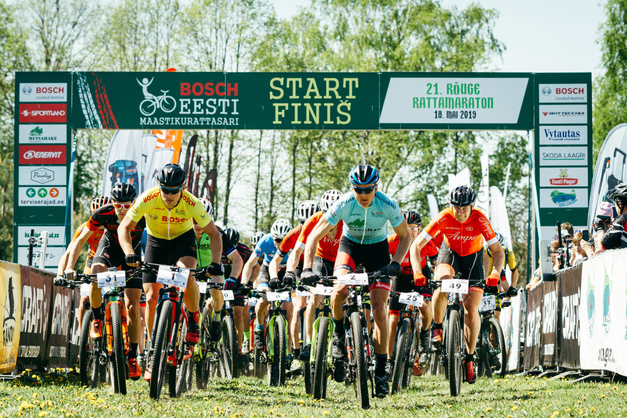 21. Rõuge Rattamaratoni start